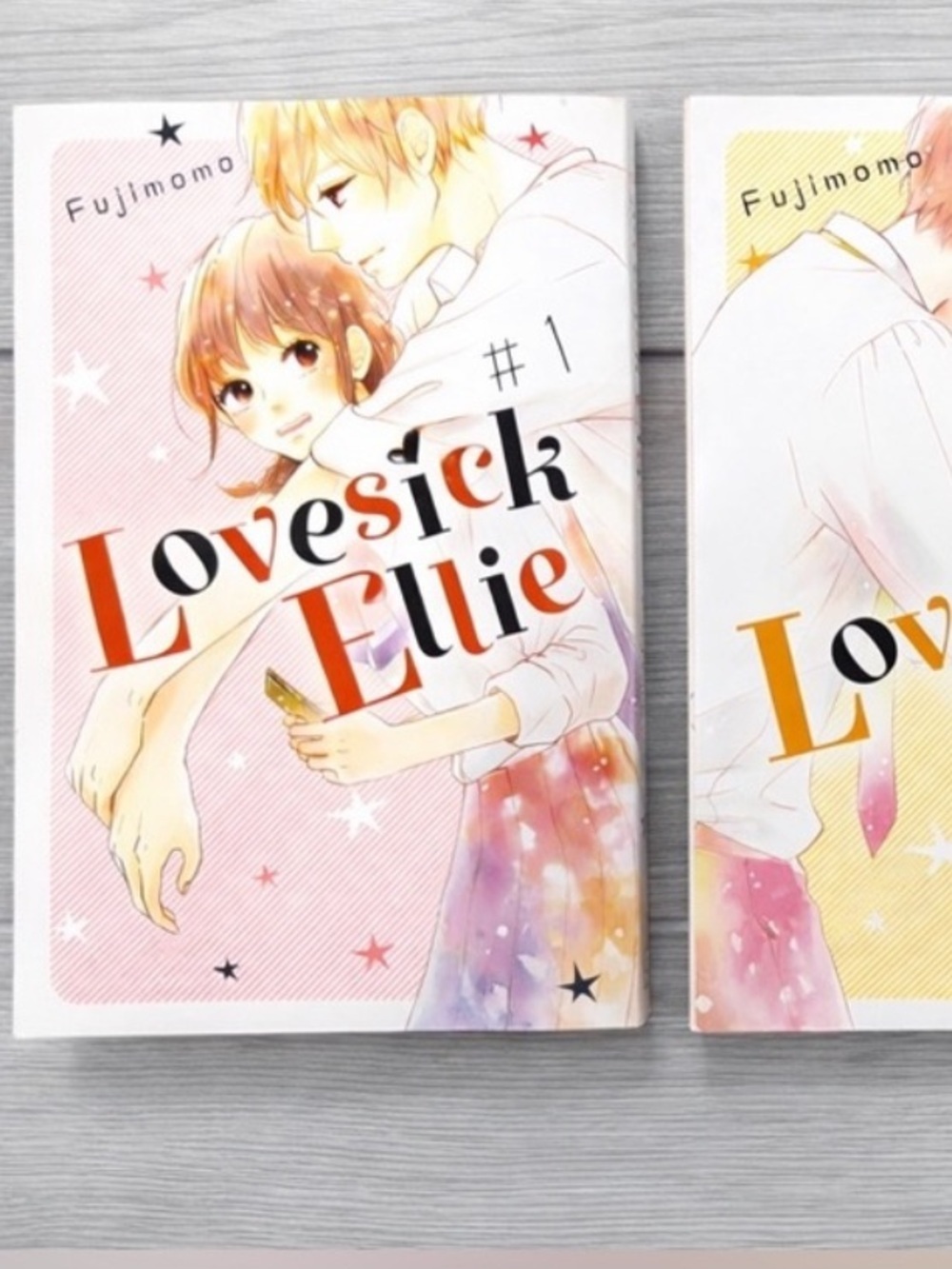 NWOT Vol 1–3 Lovesick Ellie Manga Bundle Fujimomo
